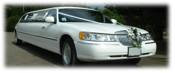 white limousine